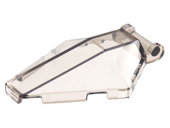 Windscreen 6 x 4 x 1 Hexagonal with Handle in Trans-Brown