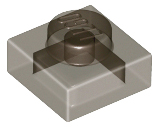 Plate 1 x 1 in Trans-Brown