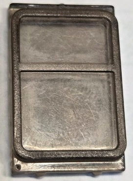 Glass for Train Door Lip On Top and Bottom in Trans-Brown