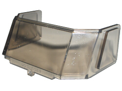 Glass for Windscreen 4 x 6 x 4 Cab with Hinge [Fits 45406] in Trans-Brown