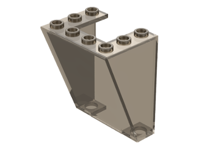 Windscreen 3 x 4 x 4 Inverted in Trans-Brown