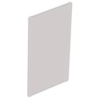 Glass for Window 1 x 4 x 6 in Trans-Brown
