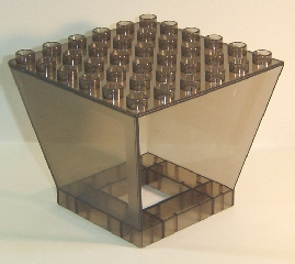 Duplo Airport Tower Glass Enclosure in Trans-Brown