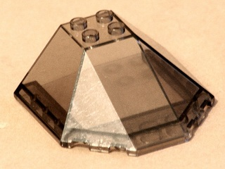 Windscreen 6 x 6 x 2 Canopy in Trans-Brown