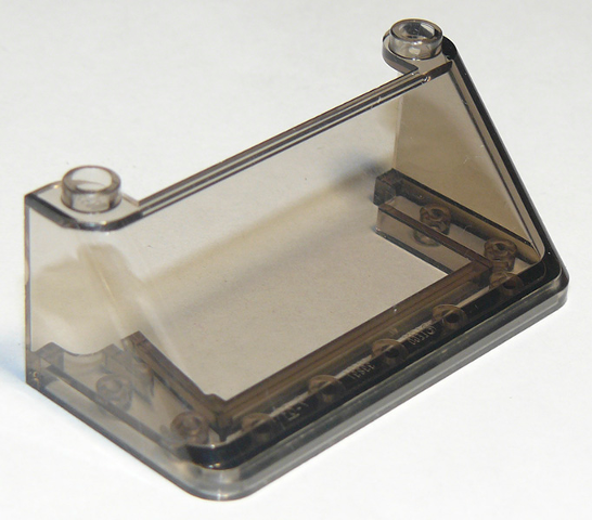 Windscreen 3 x 6 x 2 in Trans-Brown