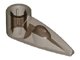 Technic Tooth 1 x 3 with Axle Hole [Hollow Underside] in Trans-Brown