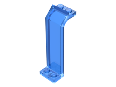 Panel 3 x 2 x 5 2/3 in Trans-Dark Blue