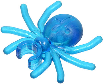 Insect, Spider in Trans-Dark Blue