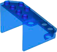 Windscreen 5 x 4 x 3 in Trans-Dark Blue