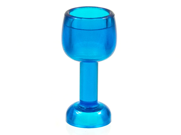 Equipment Goblet Large in Trans-Dark Blue