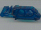 Large Figure Head Connector Block Eye/Brain Stalk (Toa Metru) in Trans-Dark Blue