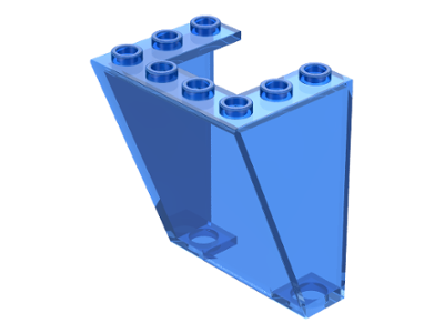 Windscreen 3 x 4 x 4 Inverted in Trans-Dark Blue