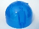 Technic Panel Dome 7 x 7 x 5 with Pin Holes in Trans-Dark Blue