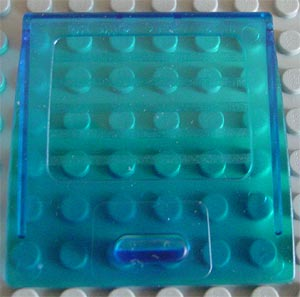 Duplo Van Rear Door in Trans-Dark Blue