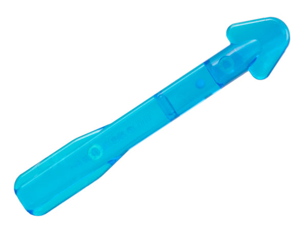 Projectile, Arrow in Trans-Dark Blue