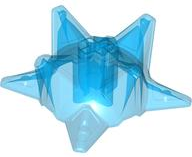 Large Figure Weapon Spiked Ball, Half in Trans-Dark Blue
