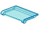 Glass for Hinge Car Roof 4 x 4 Sunroof [No Ridges] in Trans-Light Blue
