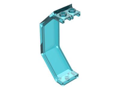 Panel 3 x 2 x 6 in Trans-Light Blue