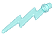 Wave / Lightning Angular, Single in Trans-Light Blue