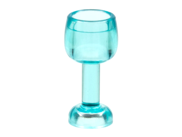 Equipment Goblet Large in Trans-Light Blue
