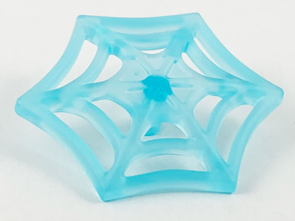 Web Effect Medium Bar on Back in Trans-Light Blue