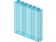 Brick 1 x 6 x 5 in Trans-Light Blue
