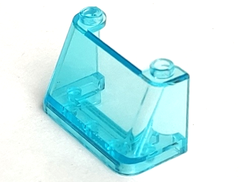 Windscreen 2 x 4 x 2 in Trans-Light Blue