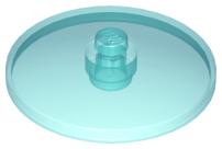 Dish 4 x 4 Inverted [Radar] in Trans-Light Blue