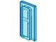Glass for Train Window 1 x 2 x 3 in Trans-Light Blue