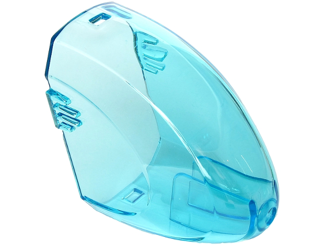 Helicopter Cockpit in Trans-Light Blue