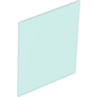Glass for Frame 1 x 6 x 6 in Trans-Light Blue