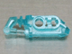 Large Figure Head Connector Block Eye/Brain Stalk (Toa Metru) in Trans-Light Blue