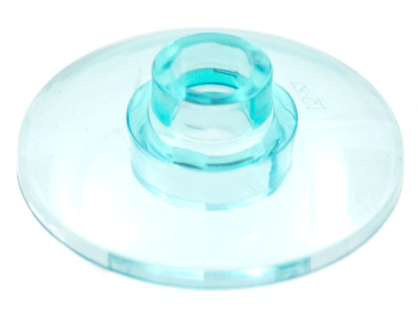 Dish 2 x 2 Inverted [Radar] in Trans-Light Blue