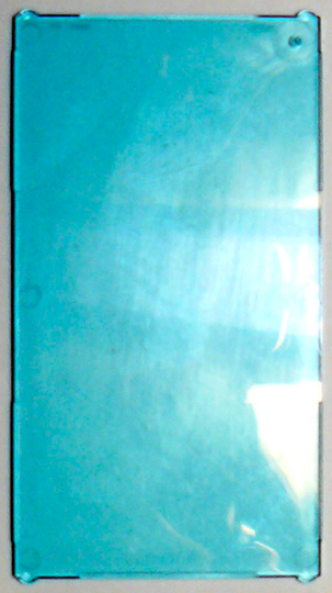 Glass for Window 1 x 4 x 6 in Trans-Light Blue