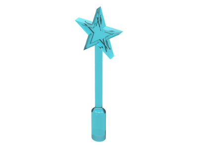 Equipment Magic Wand in Trans-Light Blue