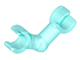 Arm Skeleton [Bent / 2 Clips] in Trans-Light Blue