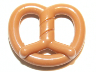 Food Pretzel in Medium Nougat