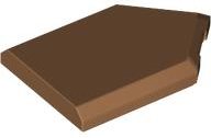 Tile Special 2 x 3 Pentagonal in Medium Nougat