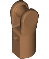Bar Holder with Hole and Bar Handle in Medium Nougat