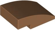 Brick Curved 3 x 2 No Studs in Medium Nougat