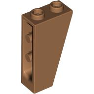Brick Sloped Inverted 75° 2 x 1 x 3 in Medium Nougat