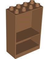 Duplo Cabinet 2 x 4 x 5 in Medium Nougat