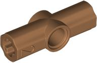 Technic Axle and Pin Connector Angled #2 - 180° in Medium Nougat