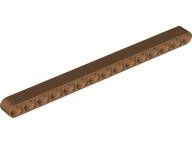 Technic Beam 1 x 15 Thick in Medium Nougat