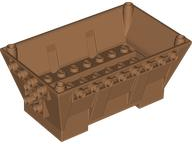 Container Mine Cart 6 x 10 x 3 2/3 in Medium Nougat