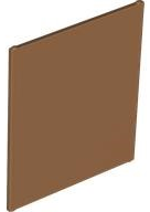 Glass for Frame 1 x 6 x 6 in Medium Nougat