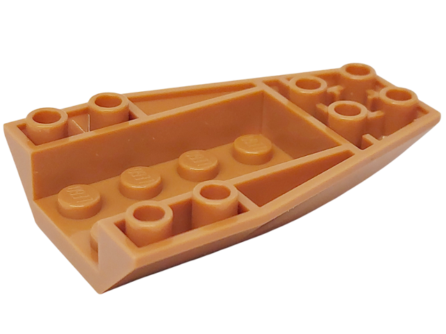 Brick Wedged, Curved Inverted 6 x 4 in Medium Nougat