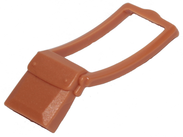 Bag / Messenger Pouch with Long Strap in Medium Nougat