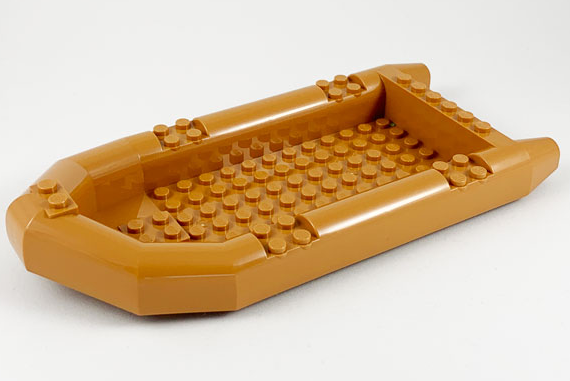 Boat / Rubber Raft / Dinghy, Large 22 x 10 x 3 in Medium Nougat