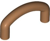 Bar, Curved U-Shape 2 x 3 in Medium Nougat